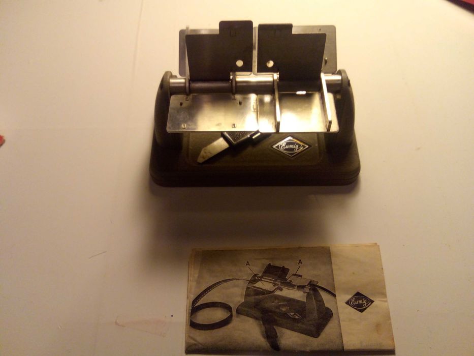 Eumig Film Cutting and Splicing Machine for 8mm and Super 8mm