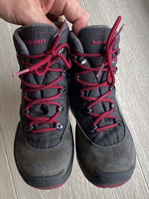 Buty Lowa Rufus III GTX Hi 28 dziecięce trekkingowe ocieplane Gore-Tex
