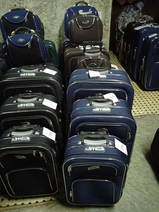 Walizka kabinowa L mała z codury z kuferkiem