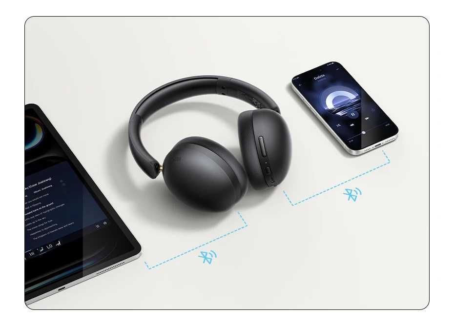 Навушники UGREEN Studio Max2 3xNoice Isolation -35dB BT5.4 80год Black