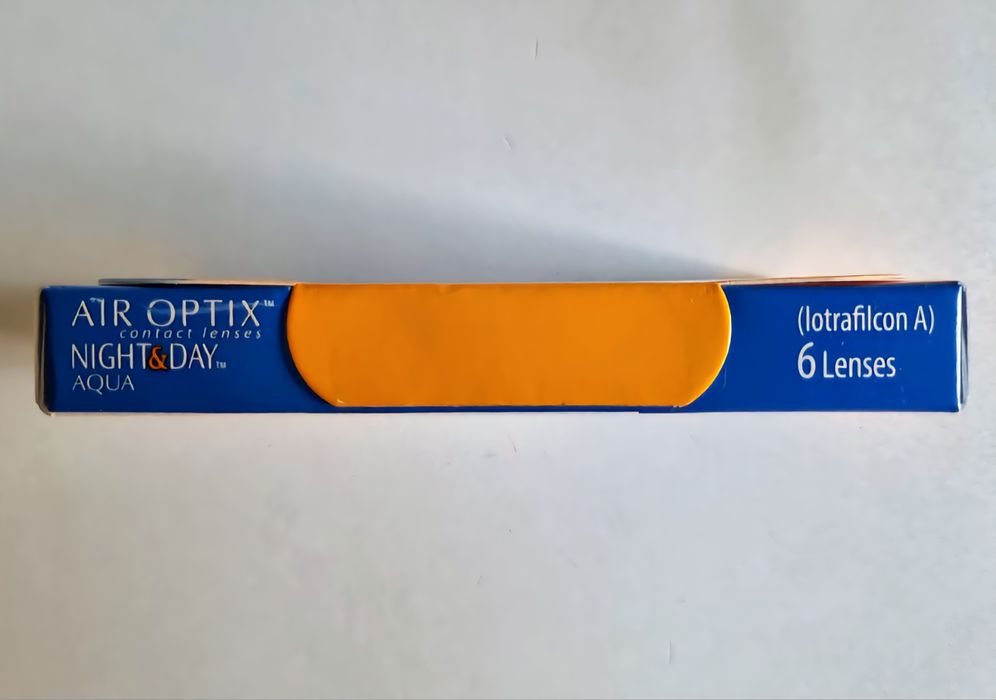 Лінзи 6шт. Alcon AirOptix Night&Day Aqua. Контактные линзы. Нові.