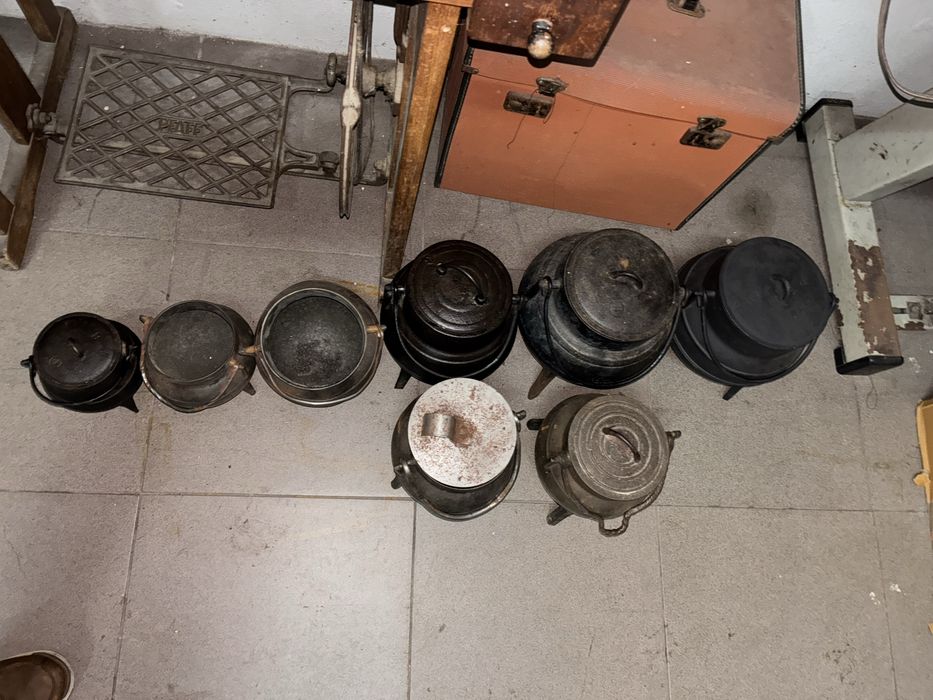 Pote de ferro ttes tres pés