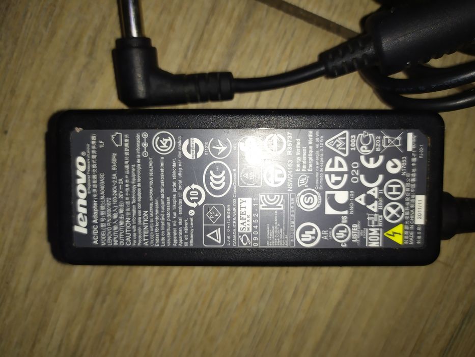 Блок питания для нетбука,планшета,Lenovo 20в2а