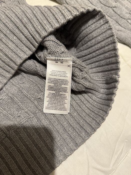 Camisola de malha ralph lauren