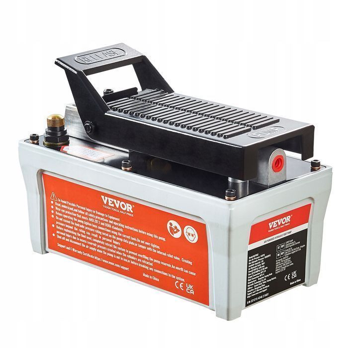 Pompa hydrauliczna pneumatyczna VEVOR 700 bar 6 l 8 l na min