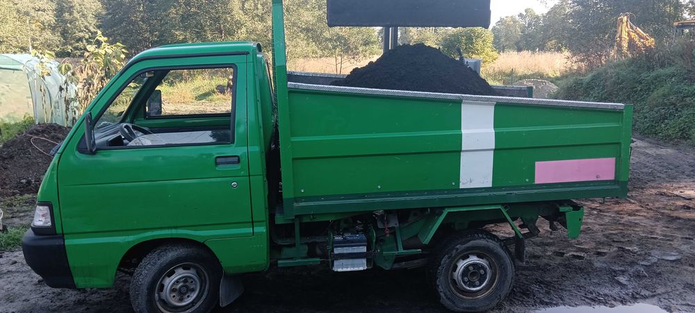 Zrębki, ściółka dekoracja do ogrodu, grządki szklarni - transport