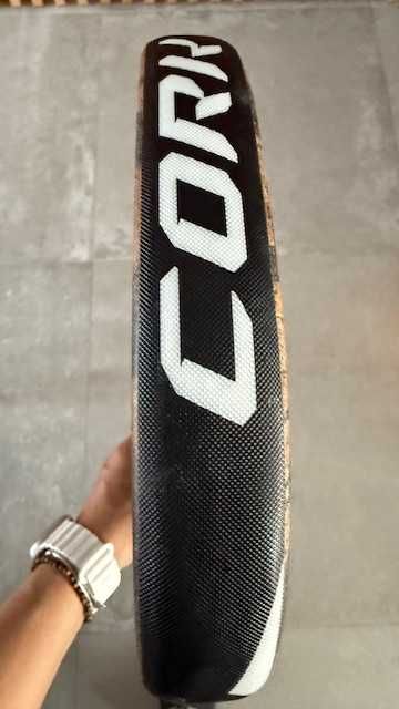 raquete Padel Cork extreme black
