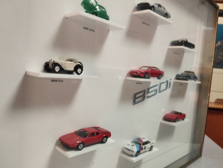 Quadro de miniaturas BMW