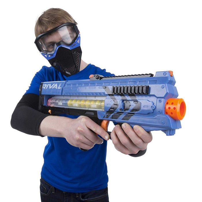 Бластер Nerf Rival Zeus б.у. в хорошому стані (2 кольори) + кулі