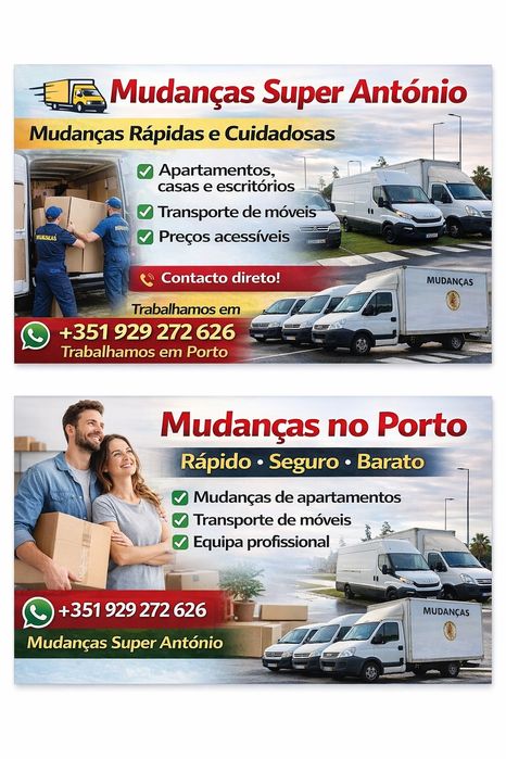 Mudanças Super Antonio- Povoa de Varzim