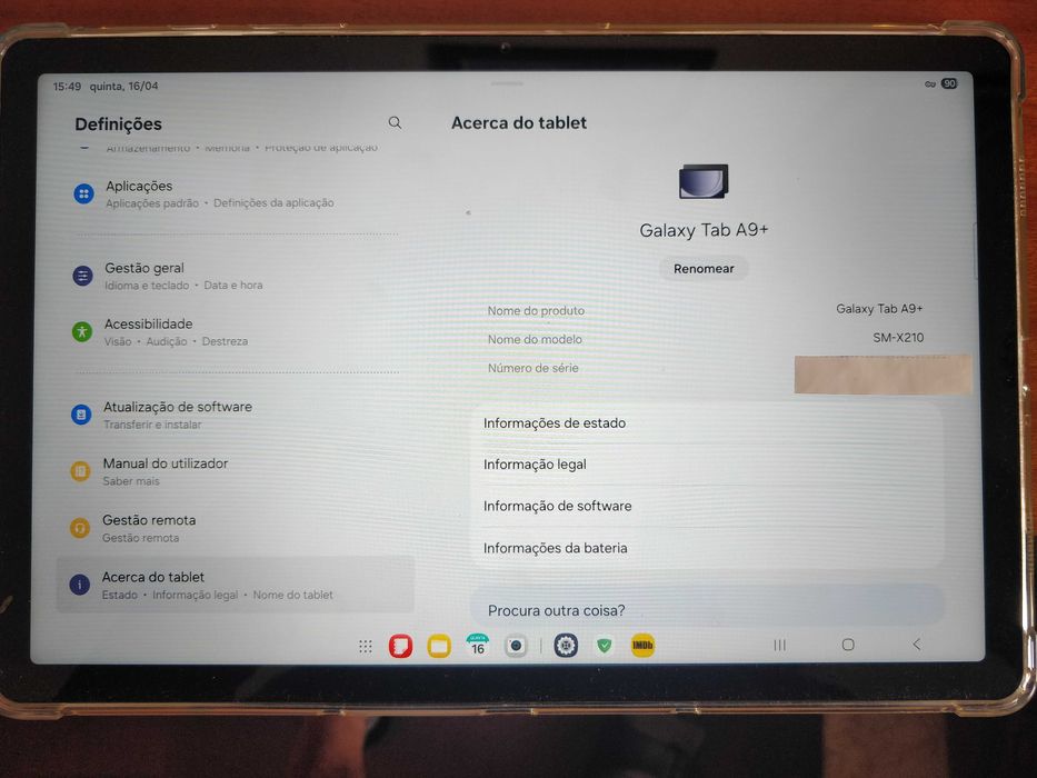 Samsung Galaxy Tab A9+