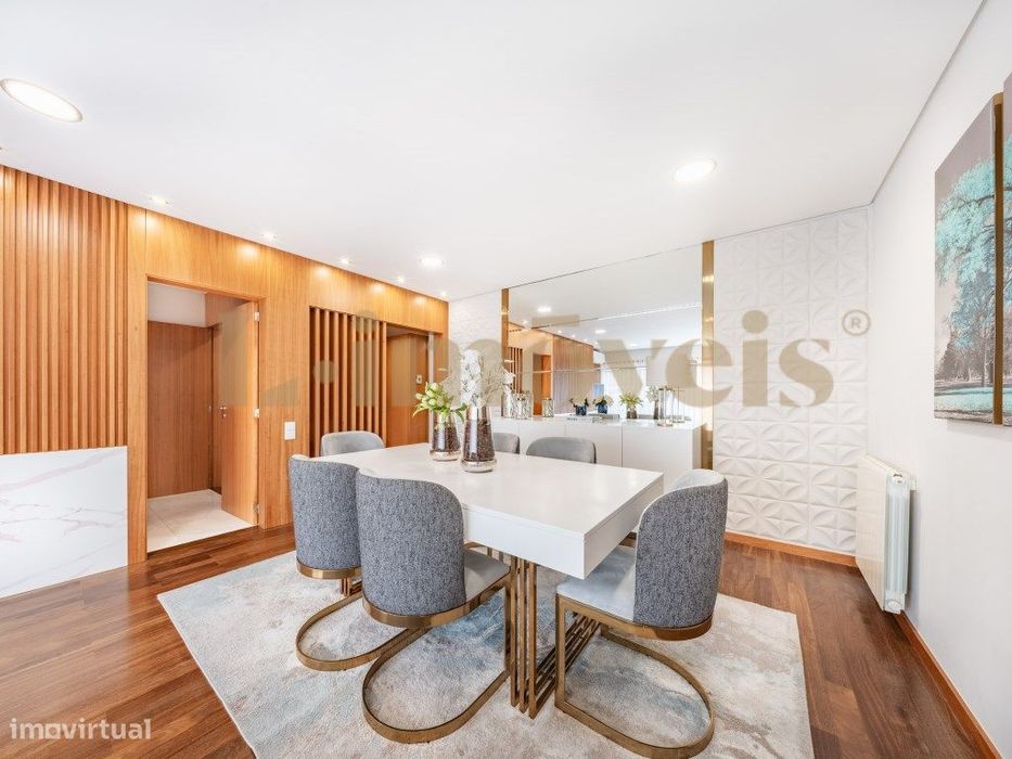 Apartamento T3, Mobilado E Equipado, No Fórum, Vizela.