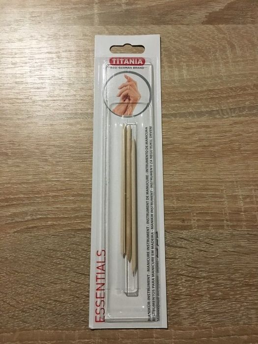 Палочки для маникюра Titania, набор из 3 шт, новые
