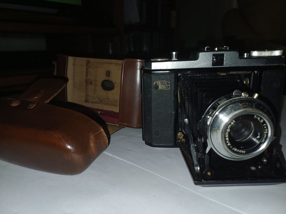 Máquina Antiga Fotografia Zeiss Ikon