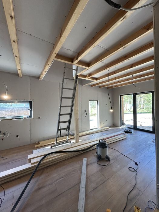 Nowoczesna Stodoła 70m2 / Stan Deweloperski / Domek drewniany