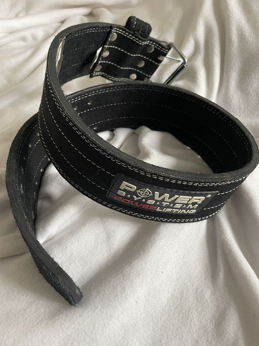 Пояс Power System PS-3800 PowerLifting шкіряний Black  XXl