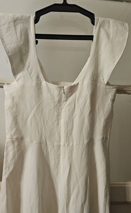 Vestido branco em Linho