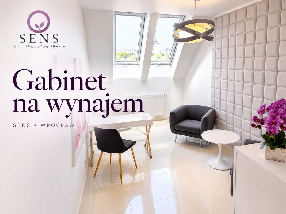 Gabinet dla psychologa/psychoterapeuty – centrum Wrocławia