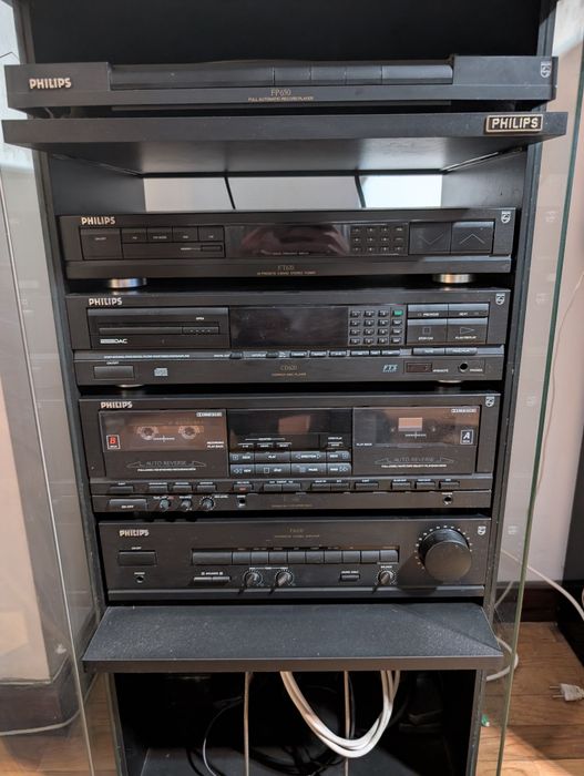 Móvel wi-fi com leitor de vinil