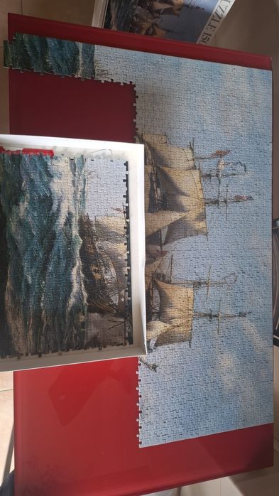 Puzzle montado Educa 1500 peças