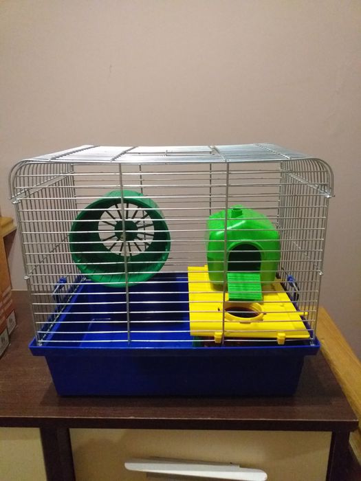 Клетка для грызунов 33х23х30 см, со всем набором