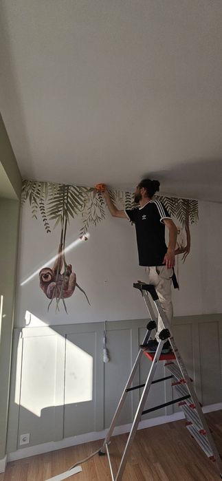 Aplicacao Papel de Parede m2