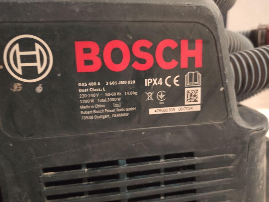 Пилосос будівельний Bosch з автоочисткою фільтра на гарантії