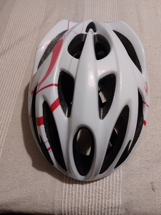 Capacete ciclismo Feminino Decathlon + luvas