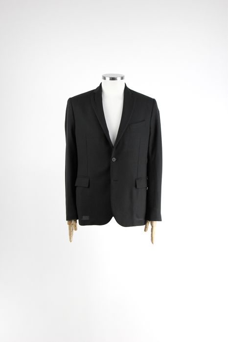 J.LINDEBERG чоловічий чорний вовняний трикотажний піджак. Оригінал (L)