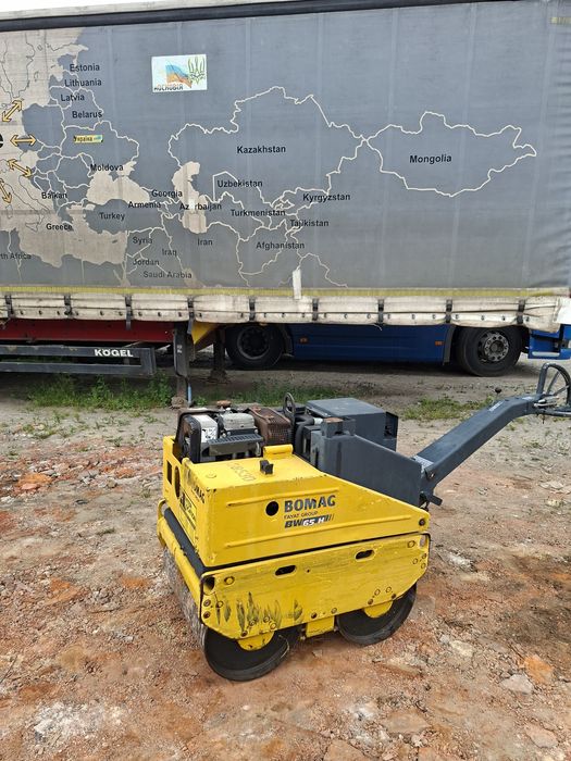 Каток ручний Bomag BW65 віброкаток грунтовий дорожній з ПДВ