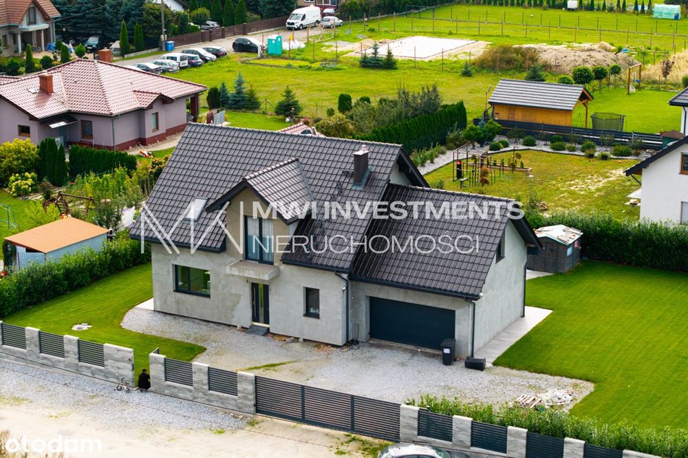 Nowy dom 2024 | 211 m² | działka 1180 m² | garaż 2-stan. | Smart Home