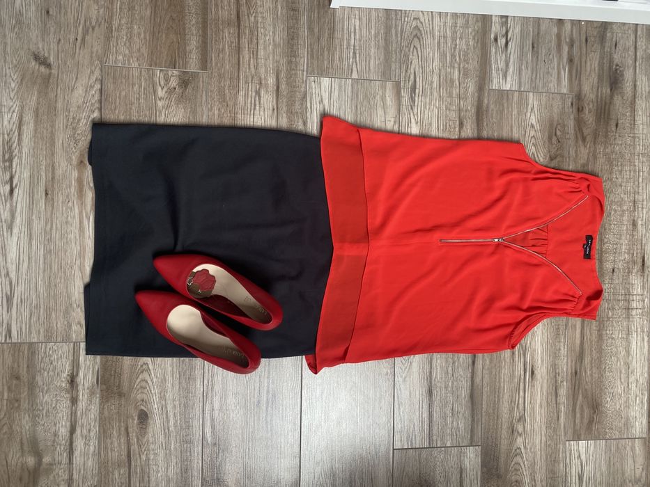 Elegancka przewiewna bluzka New look 38