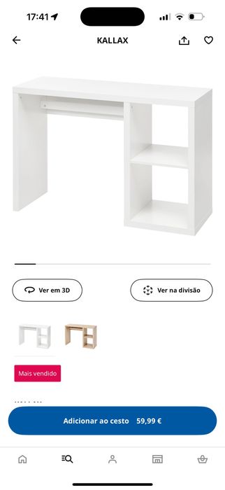 Secretária Ikea nova