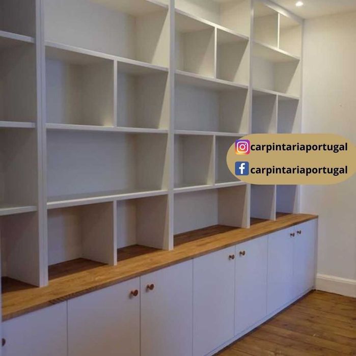 Estantes personalizadas para sala