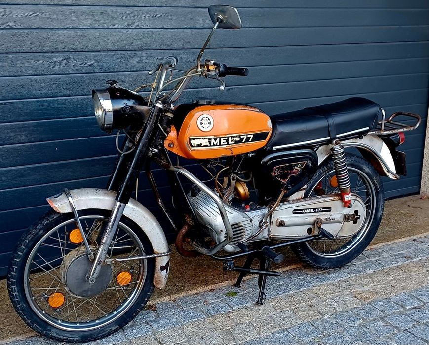 Famel Zundapp 77 Modelo de Luxo Ano 1976