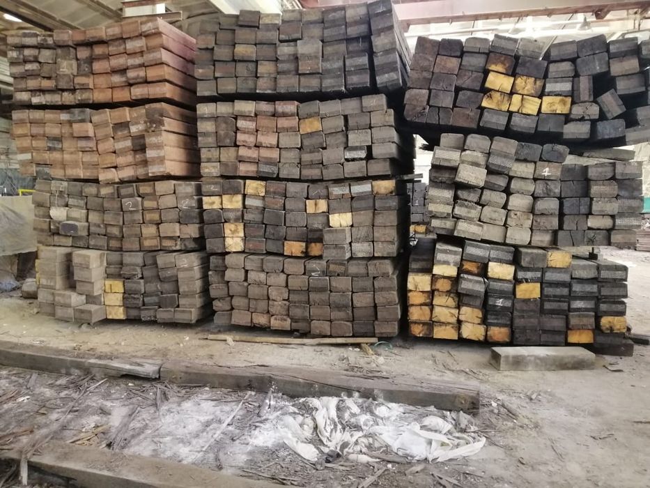 Шпалы дерев'яні вживані