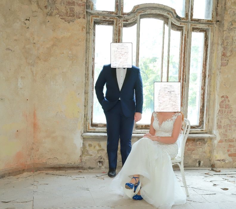 Suknia ślubna - syrenka, rybka Infinity