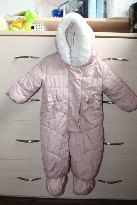 Комбинезон для девочки розовый "Звездочки" George 3-6 мес.