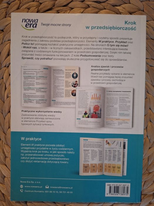 Krok w przedsiębiorczość Nowa Era; nowe wydanie