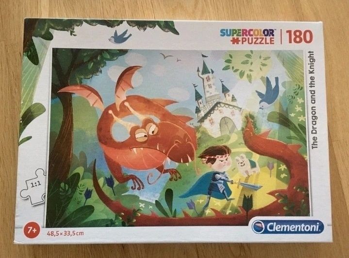 Puzzle Dragão e Cavaleiro - Novo