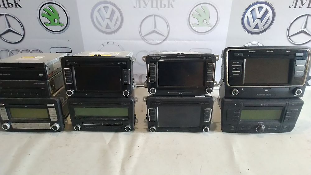Магнитола навигация Volkswagen, Skoda Европа