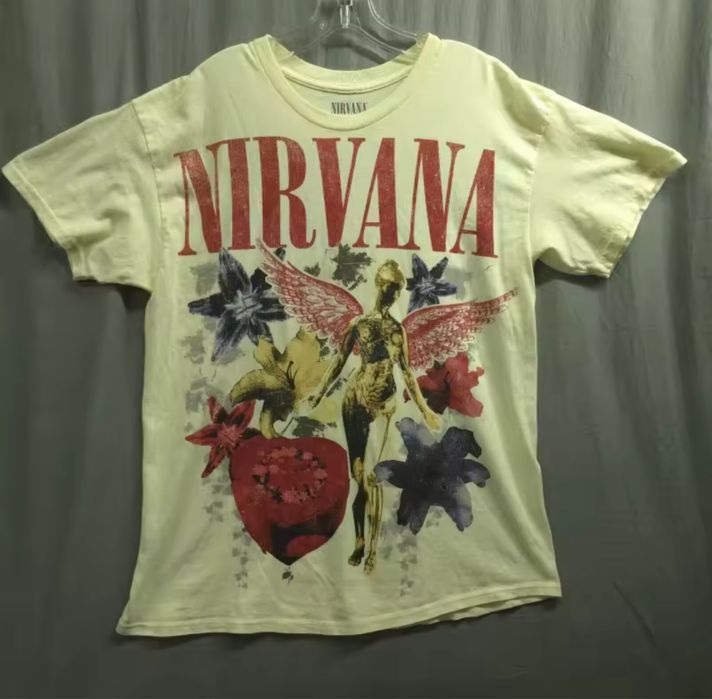 nirvana kurt cobain футболка