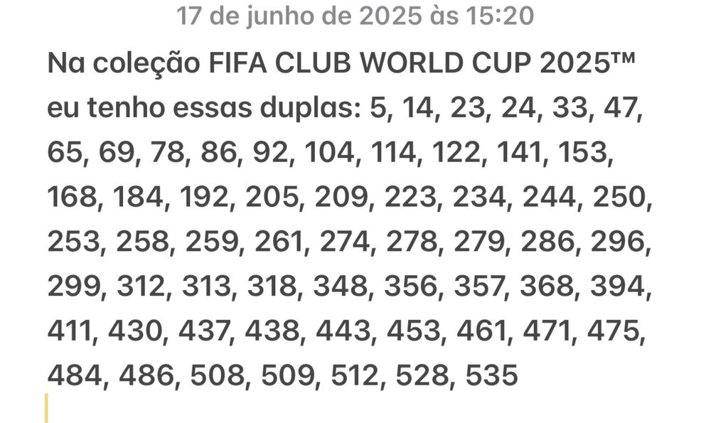 Cromos copa mundo fifa, nas fotos estao as que preciso e as para teoca