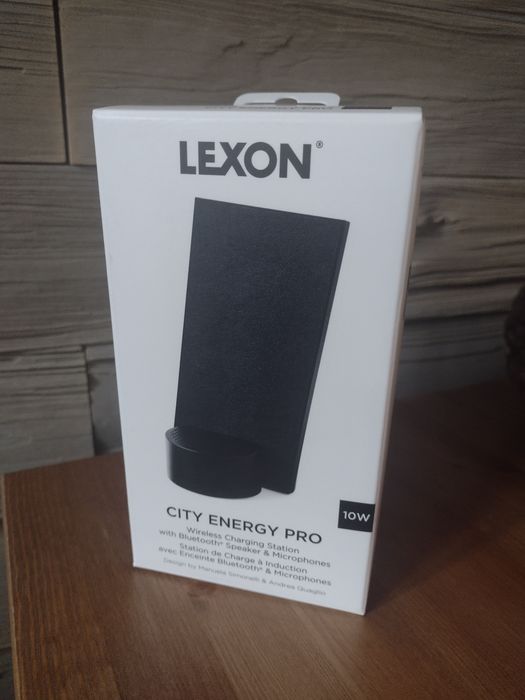 Ładowarka indukcyjna LEXON City Energy Pro 10W z głośnikiem