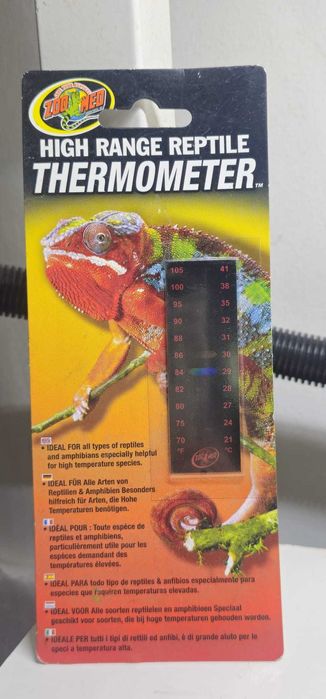 Termometro para terrario repteis