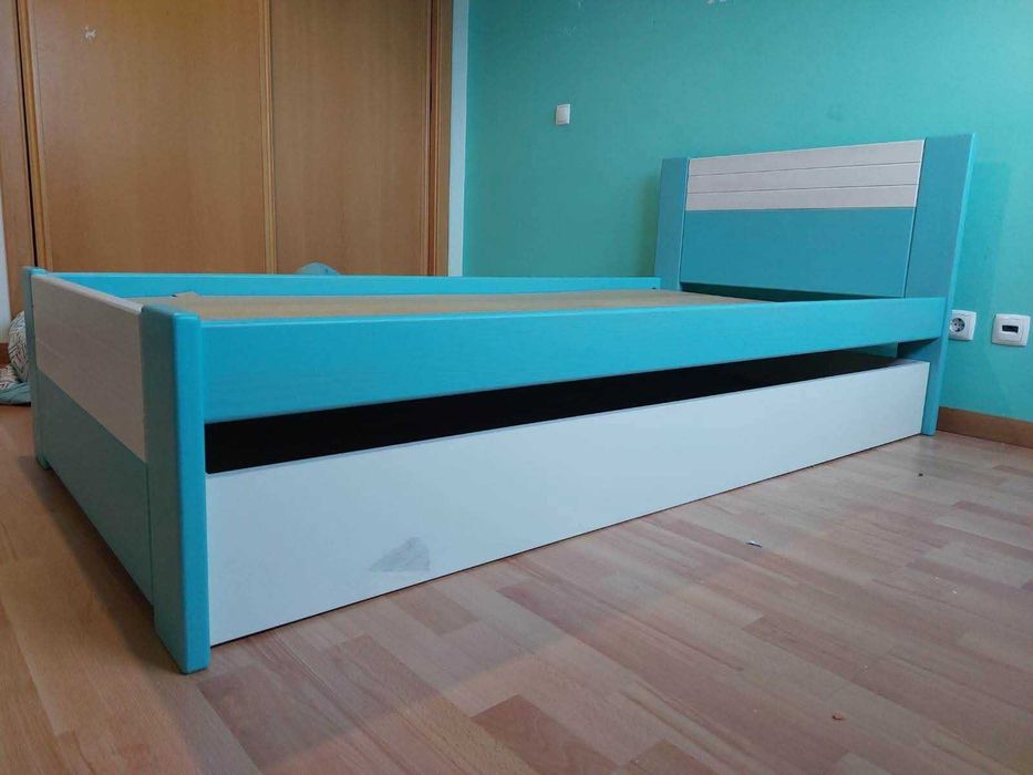 Cama de Madeira 92x190