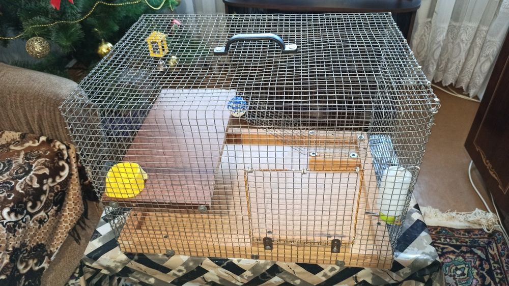 Клетка большая для крыс,хомяков,шиншил,морских свинок.