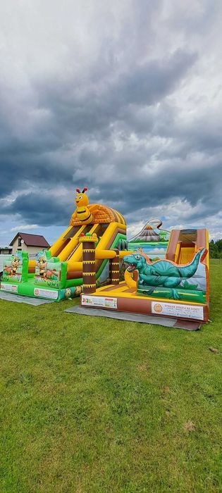 Dmuchańce, dmuchane zjeżdżalnie, dmuchane place zabaw