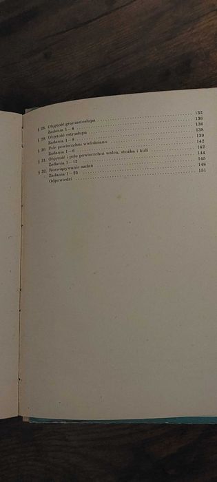 Geometria dla klasy 4 liceum M. Bryński 1974