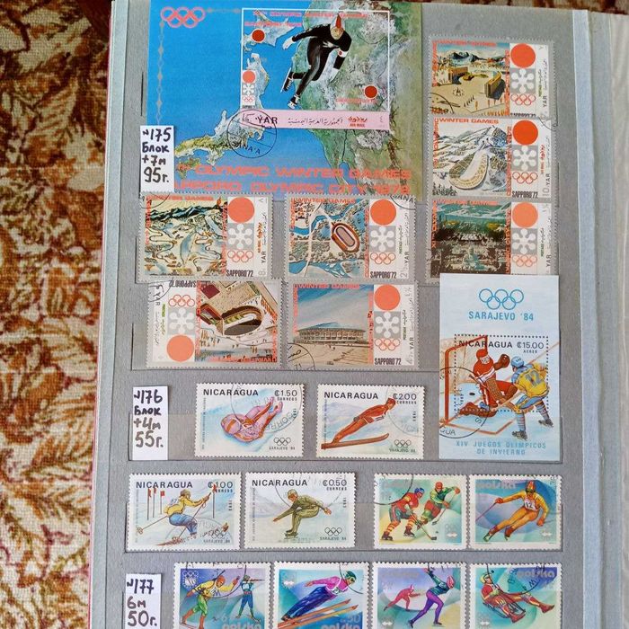 Марки, коллекция большая